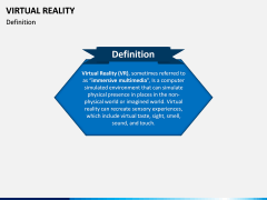Virtual Reality PPT Slide 2