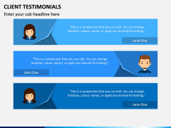 Testimonials PPT Slide 13