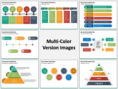 Influencer Marketing Multicolor Combined