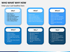 Who What Why How PPT Slide 12