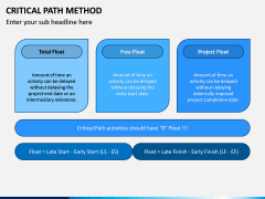 Critical Path Method PPT Slide 13