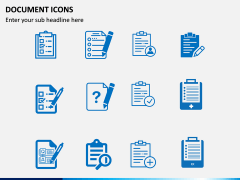 Document Icons PPT Slide 3