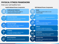 Physical Fitness Framework PPT Slide 5