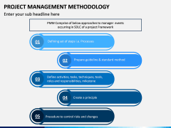 Project Management Methodology PPT Slide 1