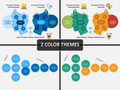 Convergent thinking PPT cover slide