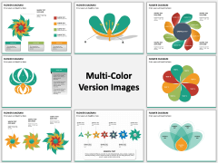 Flower diagram PPT slide MC Combined