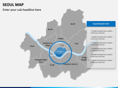 Seoul Map PPT Slide 7