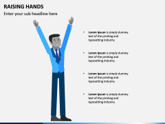 Raising Hands PPT Slide 8