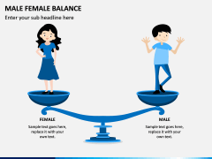 Male Female Balance PPT Slide 3