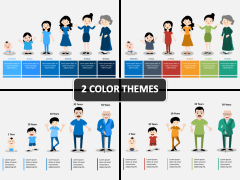 Age Icons PPT Cover Slide