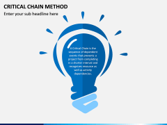 Criticial Chain Method PPT Slide 2