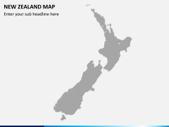 New zealand map PPT slide 6
