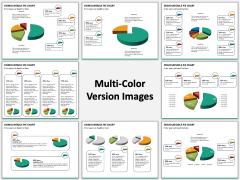 Dismountable pie chart PPT slide MC Combined