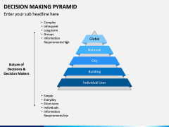 Decision Making Pyramid PPT Slide 5