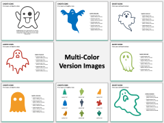 Ghost Icons PPT Slide MC Combined