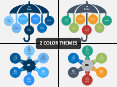 UX/UI Design Strategy PPT Cover Slide