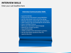 Interview Skills PPT Slide 5