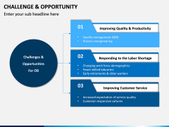 Challenge and Opportunity PPT Slide 3