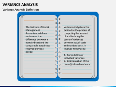 Variance Analysis PPT Slide 1