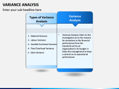 Variance Analysis PPT Slide 2