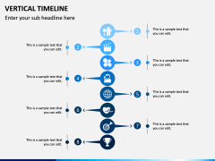 Vertical Timeline PPT Slide 12