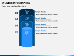 Cylinder Infographics PPT Slide 2