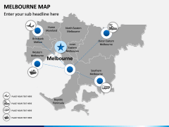 Melbourne Map PPT Slide 6