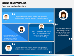 Testimonials PPT Slide 6