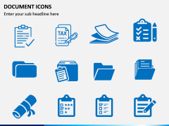 Document Icons PPT Slide 5