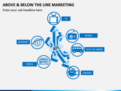Above and Below the Line Marketing PPT Slide 7