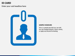 ID Card Icons PPT Slide 10