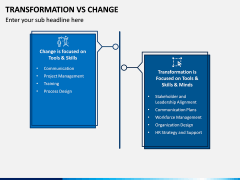 Transformation Vs Change PPT Slide 2