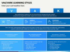 VAK Learning Styles PPT Slide 10