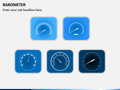Barometer Icons PPT Slide 5