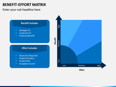 Benefit Effort Matrix PPT Slide 3
