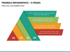 Triangle Infographics – 4 Stages PPT Slide 2