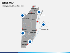 Belize Map PPT Slide 7