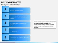Investment Process PPT Slide 1