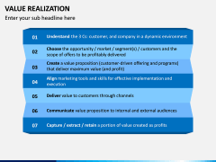 Value Realization PPT Slide 9