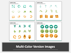 Arrow Icons PPT slide MC Combined