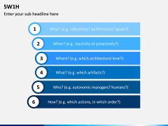 5W1H Model PPT Slide 8