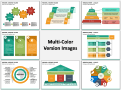 Mission, Vision and Values PPT Slide MC Combined