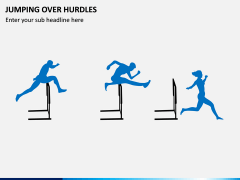Jumping Over Hurdles PPT Slide 1