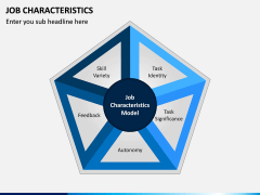 Job Characteristics PPT Slide 1