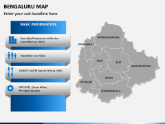 Bengaluru Map PPT Slide 8