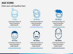 Age Icons PPT Slide 5