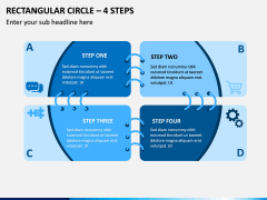 Rectangular Circle – 4 Steps PPT Slide 1