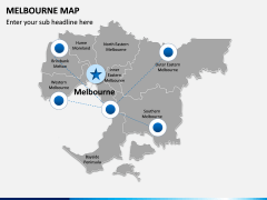 Melbourne Map PPT Slide 5