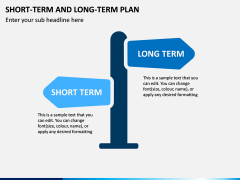 Short Term and Long Term Plan PPT Slide 1