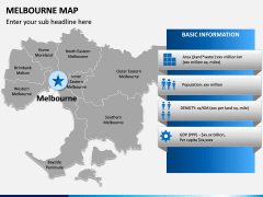 Melbourne Map PPT Slide 9